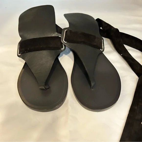 Rag & Bone Suede Slingback Sandals - Picture 5 of 8